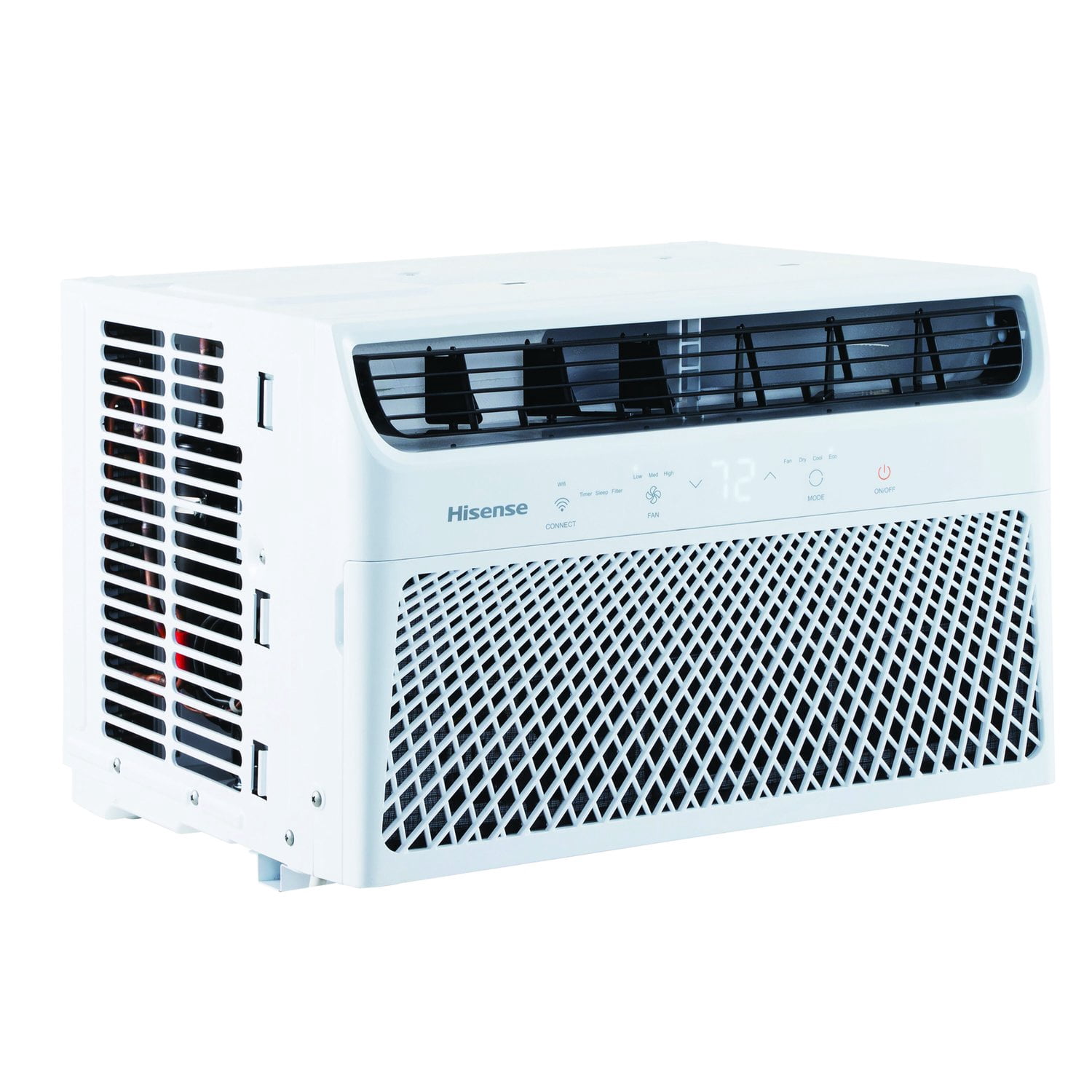 Hisense 8000 BTU Window Air Conditioner with Remote Control and App Connectivity (White, 350 Sq. Ft.) fav2a