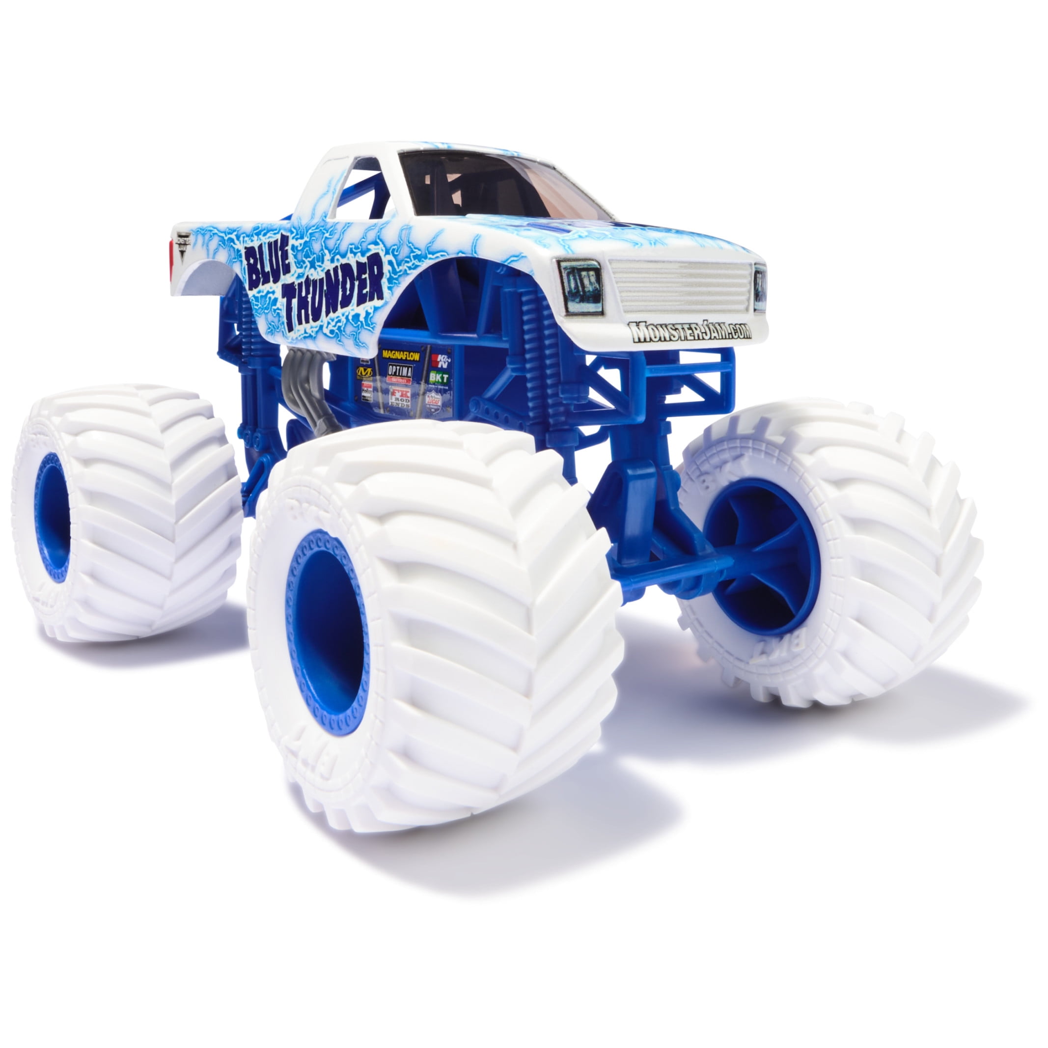 Monster Jam Official Blue Thunder Monster Truck (Blue, 1:24 Scale) bcvri
