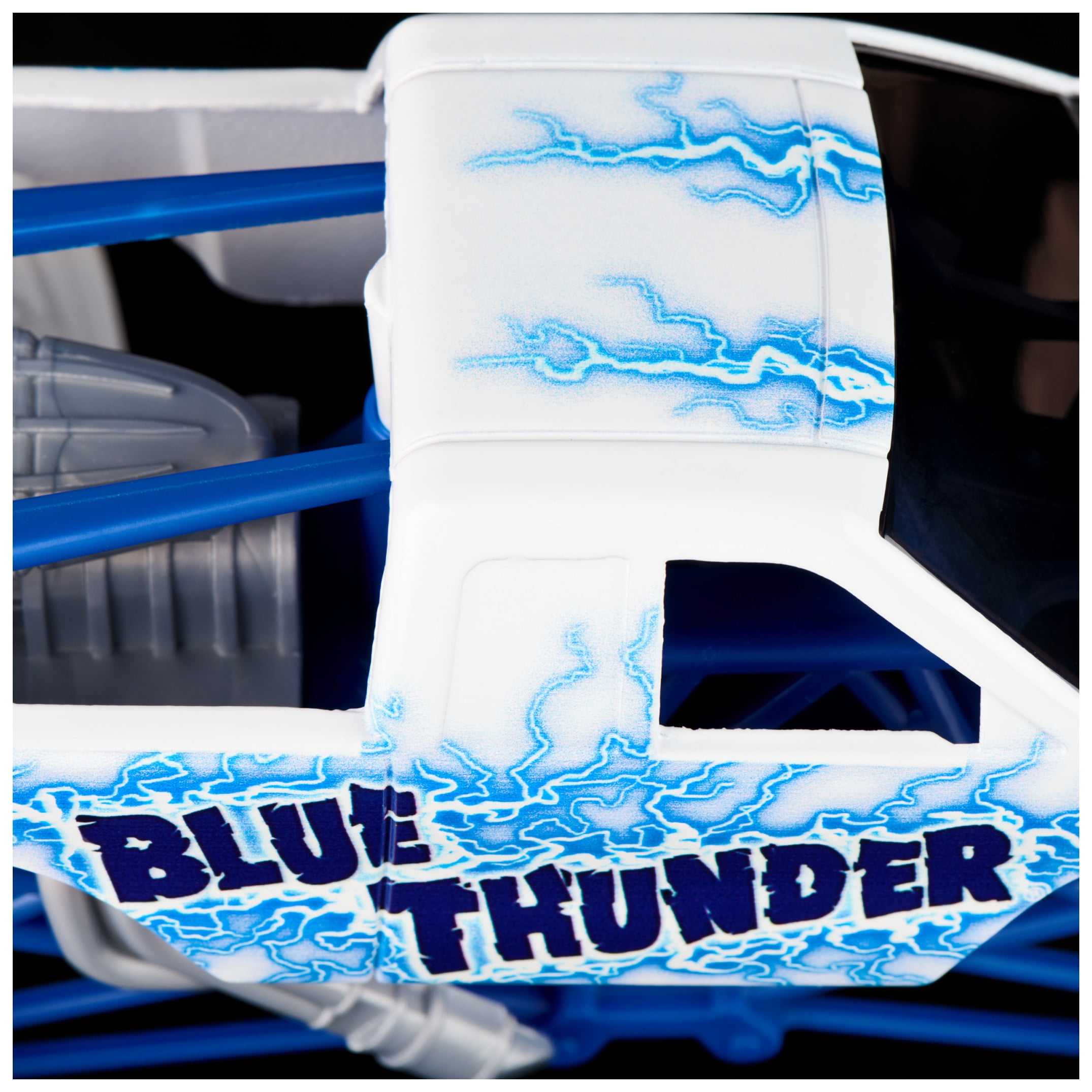 Monster Jam Official Blue Thunder Monster Truck (Blue, 1:24 Scale) bcvri