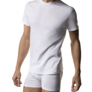 Hanes Men's Crewneck Undershirt Moisture-Wicking T-Shirt (White, L, 3 Pack) k4k4g
