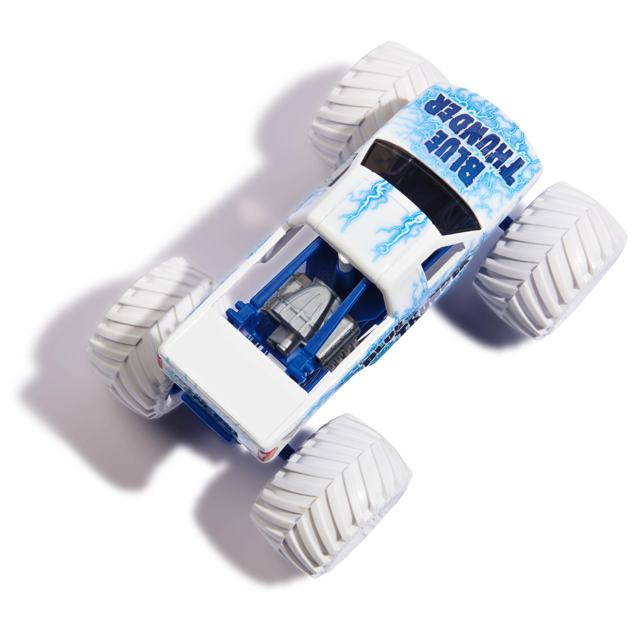 Monster Jam Official Blue Thunder Monster Truck (Blue, 1:24 Scale) bcvri