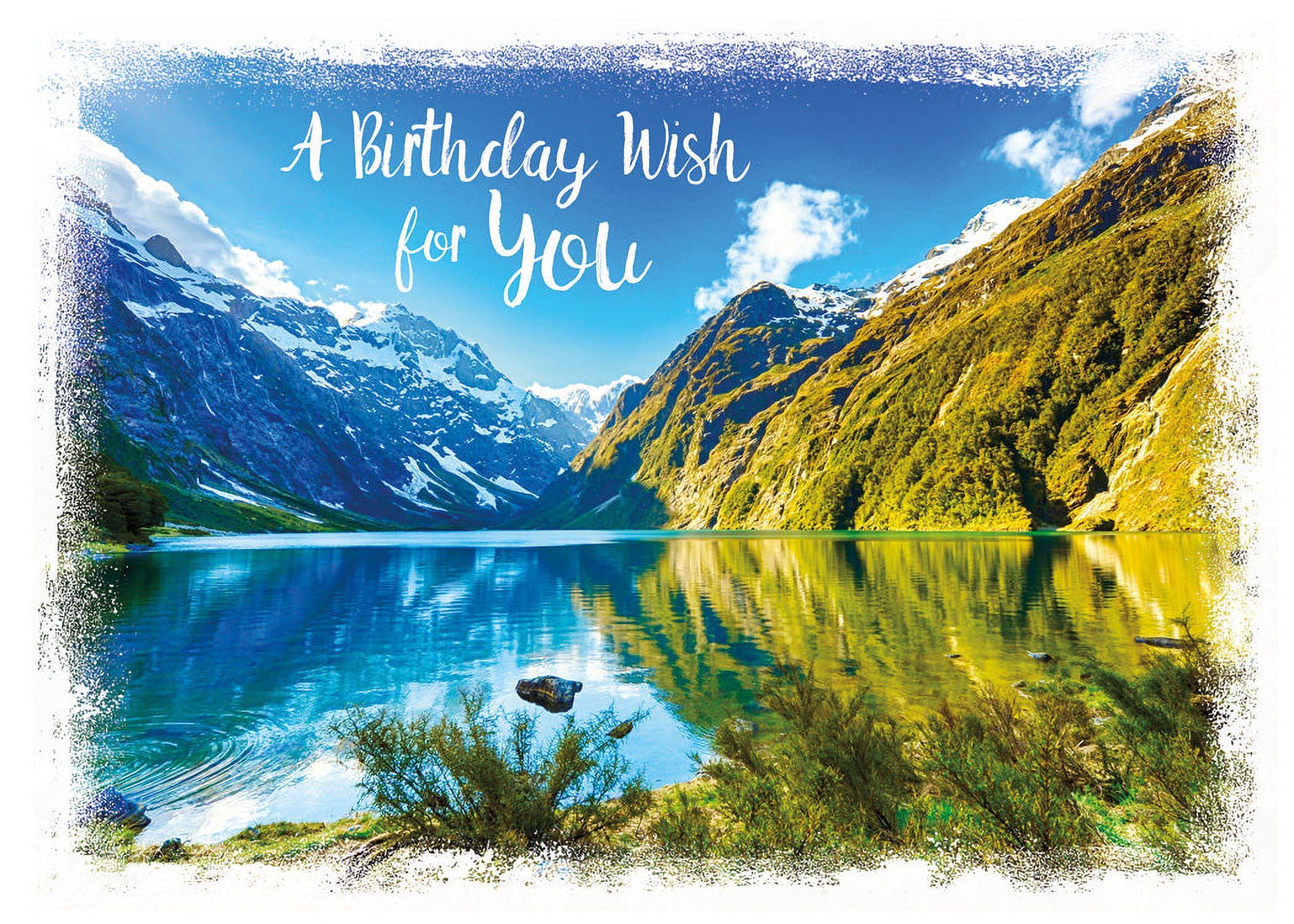 Warner Press Birthday Greeting Cards Scenic Views Collection (12 Count) hti62