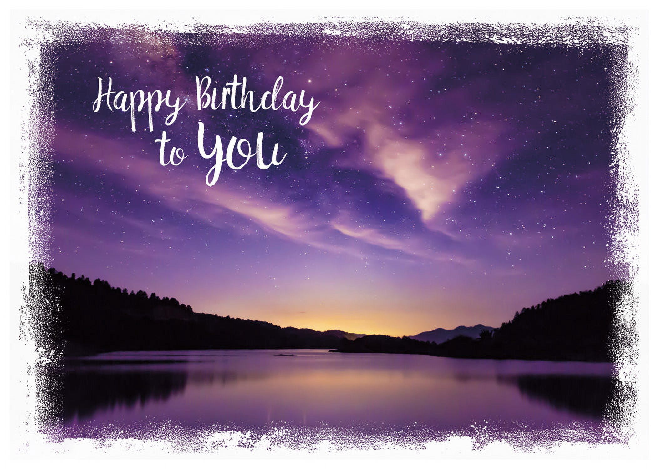 Warner Press Birthday Greeting Cards Scenic Views Collection (12 Count) hti62