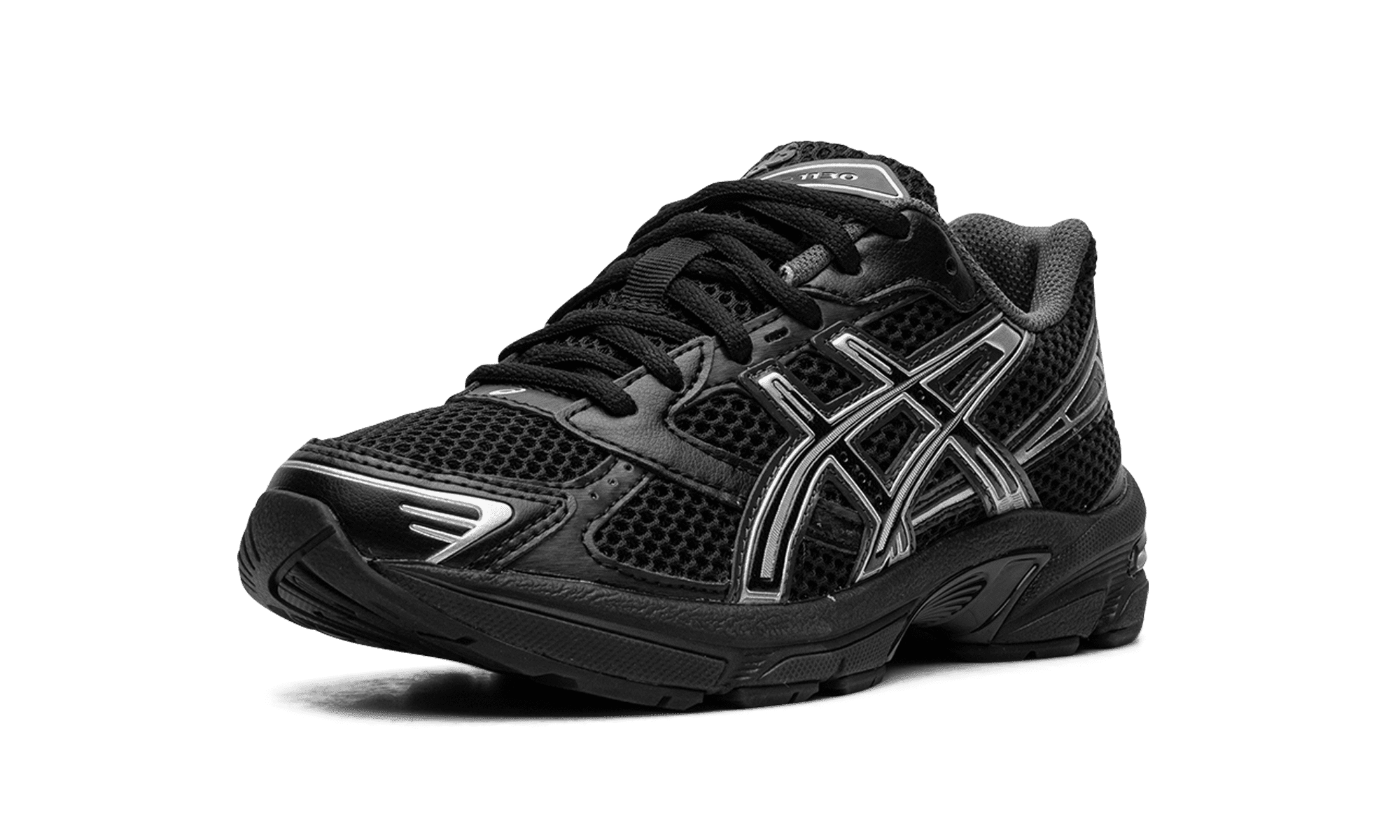 ASICS Men's Gel 1130 Running Shoes (Black/Pure Silver, 10) xe9tn