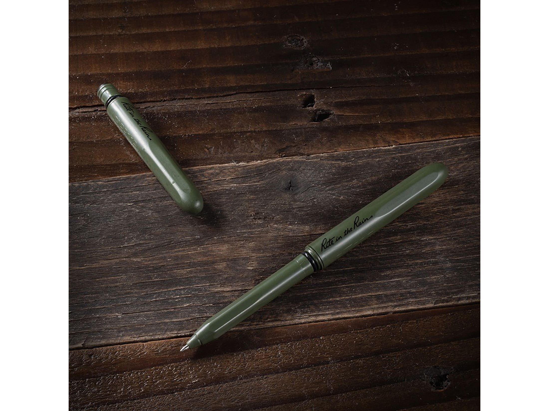 Rite in the Rain EDC Tactical Pen All-Weather Writing Instrument (Olive Drab, 2 Pack) isgnv
